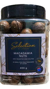 Selection by Landers Macadamia Salted 400G