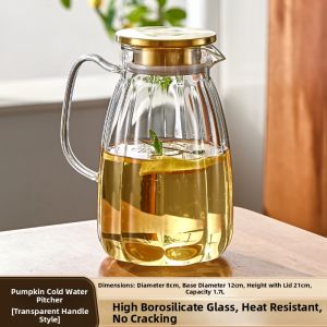 Baroquehouse | High Temperature Resistant Aesthetic Large Capacity Cold Water Pitcher