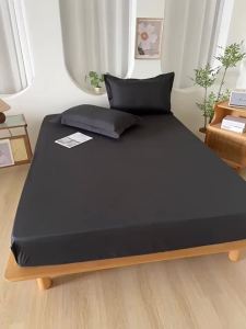 Áo Bảo Vệ Nệm Chống Thấm Nước Có Dây Thun Co Giãn Dùng Cho Giường Đơn Đôi Cỡ King 140/160/180x200 100% Polyester