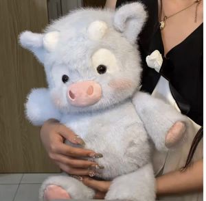 Original Scottish Highland Cow Plush Doll High Quality Super Cute Toy Dolls for Bé Gáifriend Animal Category Soft Short Plush Material