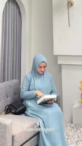 NAMIRA SET HIJAB BERGO DRESS KNITTPREMIUM SET HIJAB TERVIRAL MUSLIM WANITA MODERN