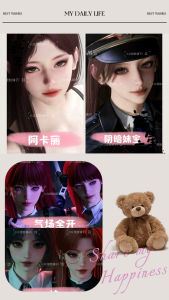 Love and Deep Space Pinching Face Cat Series Sister Love Jade Deep Space Qin Che Gentle Pretty Girl Face Android Apple Neutral