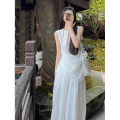 CHOUXIE | Đầm Bộ Dáng Elegance Thời Trang Mùa Hè Size Lớn. 