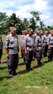 Setelan Baju & Celana Linmas PDL Casual Abu-abu Tua dengan Kerah Berdiri