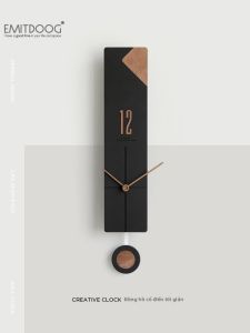 EMITDOOG | Vintage Luxury Creative Wall Clock