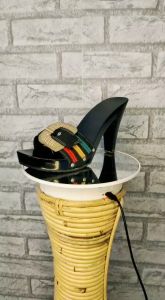 sandal wanita Heels upper gesper 7cm