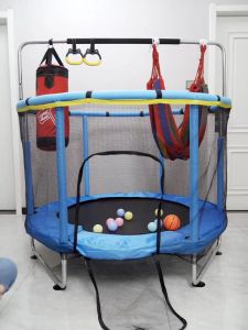 Kids Trampoline Indoor Outdoor Trampoline For Kids And Adult Jumping Bed Trampolin kanak kanak