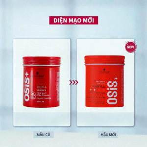 Gôm Schwarzkopf OSiS Thrill Giúp Giũ Nếp Và Tạo Kiểu Tóc Siêu Dẻo 100ml