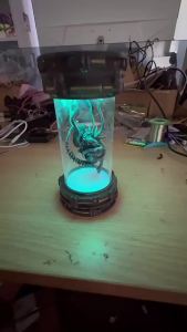 Special Shaped Alien Light with Remote Control RGB Dimming Resin Craft Collection Souvenir Halloween Decoration Gift