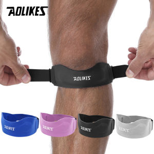 AOLIKES | AOLIKES 1PCS New Adjustable Knee Brace for Pain Relief Patellar Stabilization Support for Running Hiking Basketball Fitness