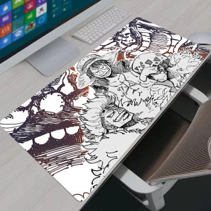 Bandai | Mouse Pad Non-slip Computer Accessories Mousepad Anime Gamer One Piece Luffy Mausepad New Design HD Desk Mat Keyboard Carpet