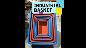 Heavy Duty Industrial Tray/ 2 ways Stackable Tray/ Heavy Duty Plastic Basket/ Industrial Basket/ Plastic Tray/ Rectangle Basin/ 工业盆/ 工业篮