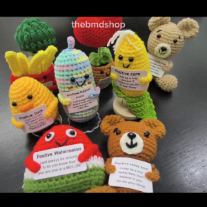 Handwoven Emotional Support Positive Potatoes Crochet Knitted Toys Christmas Day Gift Children Day Gift Teachers Day