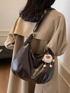 Túi Đeo Chéo Nữ Dung Tích Lớn Phong Cách Retro Thiết Kế Đơn Giản Thường Ngày Mùa Thu Đông Túi Đeo Vai Đơn Túi Đựng Bánh Bao Đi Làm