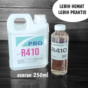 oli kompresor AC R410 eceran 250ml lebih hemat lebih praktis