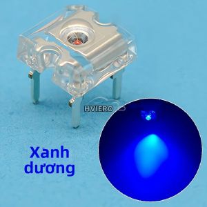 100/1000 Cái 3mm Piranha Flux Diode LED Dome Lighting Hạt Đèn LED Chiếu Sáng Màu Đỏ Xanh Lá Xanh Dương Vàng Siêu Sáng 4-Pin Đèn LED Góc Rộng Cho Điện Tử