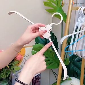 Multi-functional Traceless Home Folding Clothes Hanger Portable Travel Drying Folding Seamless Hanger