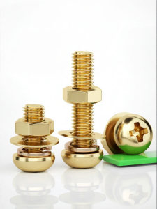 GUWANJI | Cross Recessed Brass Nuts And Screws Set