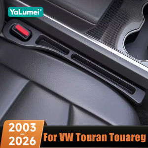 2PCS Car Seat Gap Filler Leak Proof Strip Accessories For Volkswagen VW Touran Touareg 2003-2020 2021 2022 2023 2024 2025 2026