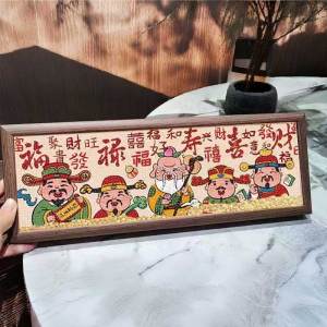 Diamond Painting Bùa May Mắn Phong Cách Mới 2025 Đồ Trang Trí Phòng Khách Đồ Trang Trí DIY Đính Đá Rhinestone