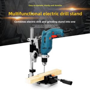 Large Diameter Rotatable Drill Stand For Hand Drills To Table Drills Multi-functional Hole-making Tool