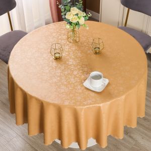 Thickened Waterproof Oil-resistant round Tablecloth Hotel Long Rectangle Table Square Table PU Tea Tablecloth Nordic Style Premium Feeling
