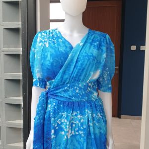 Gaun Panjang Wanita Korea Model Kimono D7980 & Maxi Dress Import