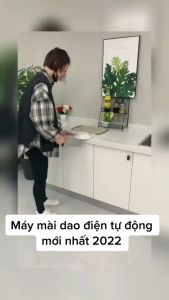 Máy Mài Dao Kéo Đa Năng Thông Minh Chạy Bằng Điện Tự Động Nhỏ Gọn Tiện Lợi Mài Là Sắc Bắn Đồ Dùng Nhà Bếp Mẫu Mới  2023