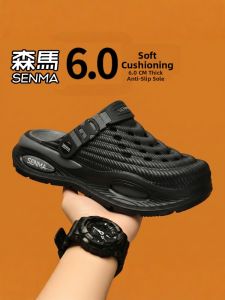 SENMA | Men Slip-Resistant Thick Sole Clog Sandals