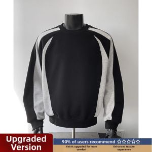Hoodless Casual Sweatshirt Loose Fit