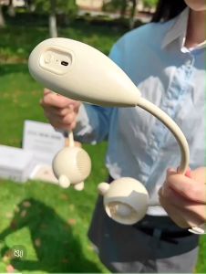 NEWพัดลมคล้องคอ ลายการ์ตูนสุดน่ารัก พกพาง่าย  360 องศา พัดลมมินิน้ำหนักเบา ชาร์จ USB พัดลมพกพา 3รุ่น