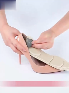 FR-C1407 Insole Tshape Full 4D Bantalan Sepatu Wanita Anti Lecet / Busa Sol Pelindung Alas Kaki