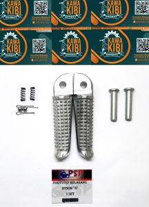 FOOTSTEP BELAKANG BYSON "A"  Fustep Step Barstep Pijakan Kaki Belakang Diral + Pen Kancingan Per Yamaha Byson