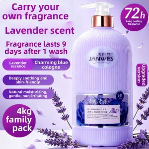 JANWES | Long-lasting Fragrance Moisturizing Hydrating Nourishing Bath Shower 72h
