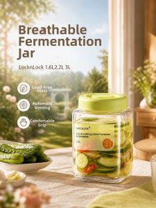 LocknLock | Food-grade Large Capacity Glass Storage Jar