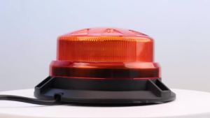 Đèn Báo Hiệu Khẩn Cấp LED Xanh Dương 12V/24V Có Đế Từ Tính Đèn Cảnh Báo Nguy Hiểm Nhấp Nháy Trên Nóc Xe Đèn Báo Hiệu An Toàn Cho Xe Cộ