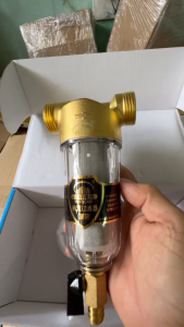 BỘ LỌC THÔ LỌC ĐẦU NGUỒN SỢI LỌC INOX 316 SIÊUNHỎ.REN NGOÀI 27 REN TRONG 21 DỄ DÀNG LĂP ĐẶT