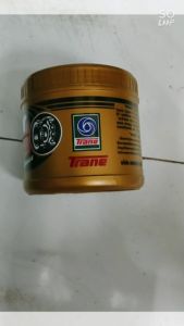 จารบี จาระบี จารบีทนความร้อน TRANE Super HT ขนาด 500 กรับ ทนความร้อนได้ถึง 500 F กันน้ำ เนื้อใส สีทอง