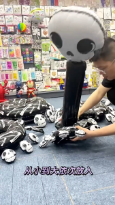 Huge Halloween Balloon Halloween Decoration Pumpkin Black Cat Ghost Skull Skeleton Tree Balloon 萬聖節 装饰