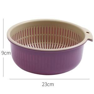 HUAZINIAO | Draining Double Layered Washing Basin