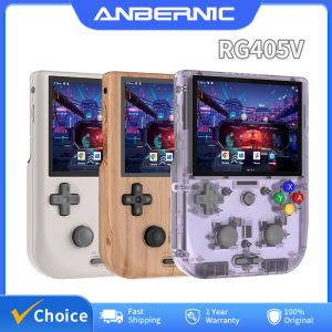 ANBERNIC RG405V Handheld Game Console 4’’ IPS Touch Screen Unisoc Tiger T618 Android 12 5500mAh Video Gaming Player OTA Update