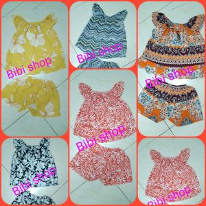 💥 Sale 5 BỘ quần áo bé gái bộ hè trẻ em . Bộ 2 dây HOA HÈ BÉ GÁI 10- 15KGbộ đùi áo 2 dây  đồ mặc mùa nắng trẻ em
