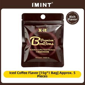 IMINT | Cooling VC Throat Lozenges Coffee Flavor Hard Candy