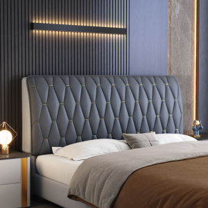 Detachable Soft Cover Bed Headboard Protector Waterproof Wear-resistant Stain-resistant Tech Cloth for Wooden Bed Frame