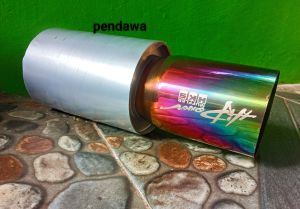 ( MURAH ) Knalpot Racing mobil hks hi power pelangi / hks Racing untuk suara tipe mobil suara ngebass