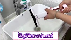 ไม้ถูพื้นขนาดเล็ก ✨ พับได้ พกพาง่าย ที่ถูพื้น เหมาะกับพื้นที่ขนาดเล็ก เช็ดกระจก ใช้งานง่าย ม็อบถูพื้น ไม้ม็อบ ไม้ถูพื้น Mini Mop