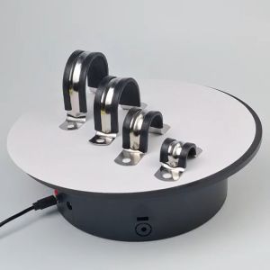 แคลมป์จับท่อ เข็มขัดยึดท่อ ฐานยึดอลูมิเนียม ขนาด 50mm 38mm 20mm 16mm