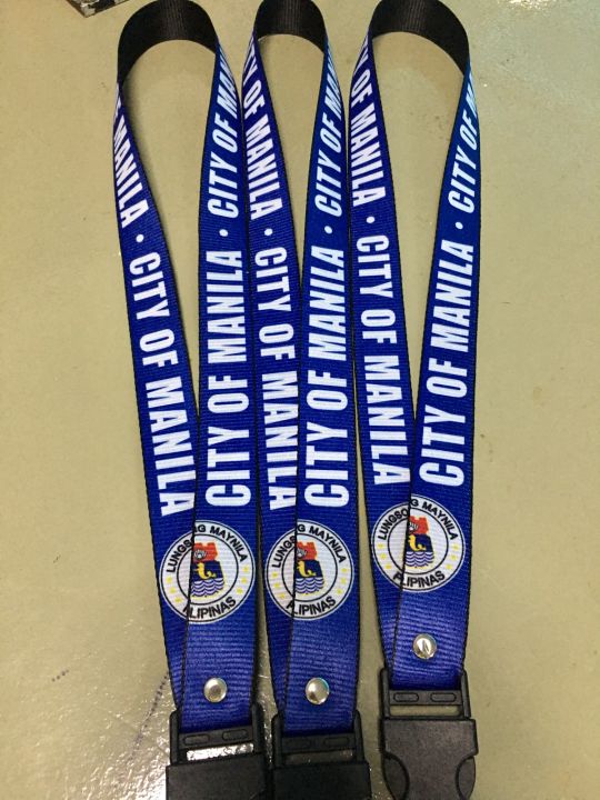 City of Manila design ID Lace Lanyard | Lazada PH