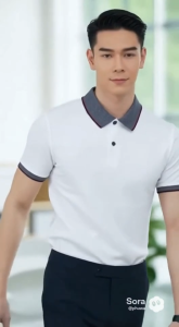 34 วินที โปโลผ้า Drytech เกรดพรีเมี่ยม นุ่มสบาย ระบายอากาศดี