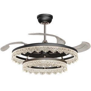 DGY | Invisible Luxurious Eye-Protecting Ceiling Fan Light